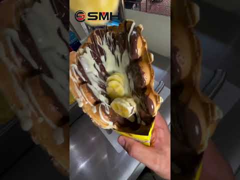 Sink Your Teeth Into This Irresistible Bubble Waffle Delight! 🍰✨ | #bubblewaffle #icecream #dessert