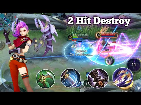 Ixia best build 2023 true damage gameplay mobile legends