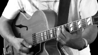 Akio Sasajima  Blues in G   笹島明夫 Gのブルースのソロ例