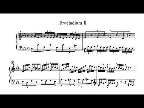J. S. Bach - Prelude and Fugue in C minor, BWV 871, WTC Book 2