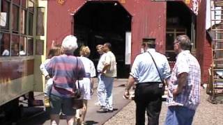 preview picture of video 'Trolley Museum East Haven Connecticut part two'