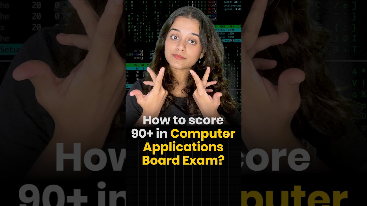 ICSE Class 10th Computer Applications board exams tips to score 90%