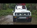 Maruti Suzuki Gypsy King On A Water Stream
