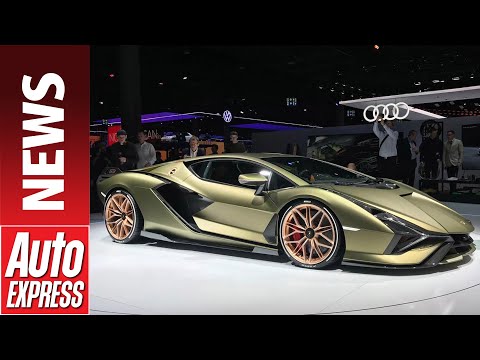 New 2020 Lamborghini Sian - Lambo goes green with 808bhp V12 hybrid