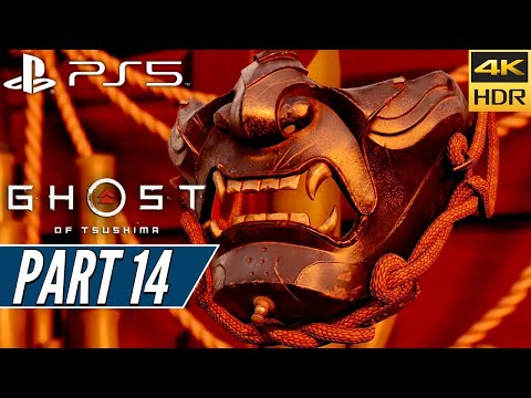 GHOST OF TSUSHIMA (PS5) Walkthrough Gameplay PART 14 [4K 60FPS HDR] - No Commentary