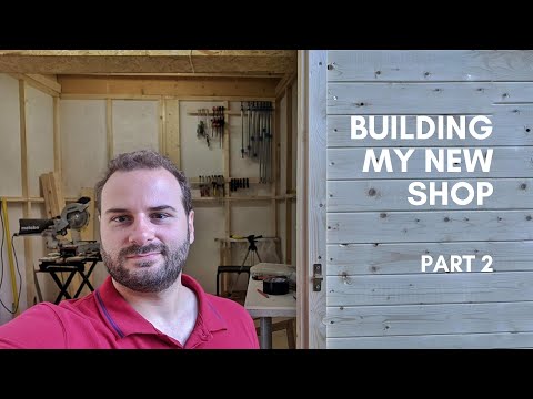 My New Workshop: Walls
