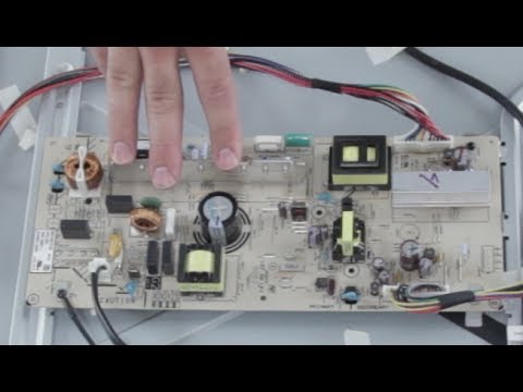 Reparando Samsung TV LCD no se enciende Sin imagen pantalla oscura Capacitores son malos