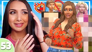 ON TOMBE SUR UNE VILLE DE SIMS NUDISTES *100 baby challenge* EP53 | sims 4