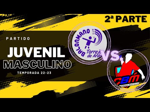 PARTIDO JUVENIL MASCULINO - TORREJON  vs MOSTOLES - TEMPORADA 22-23