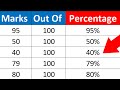 How To Calculate Percentage In Excel Step By Step Tutorial