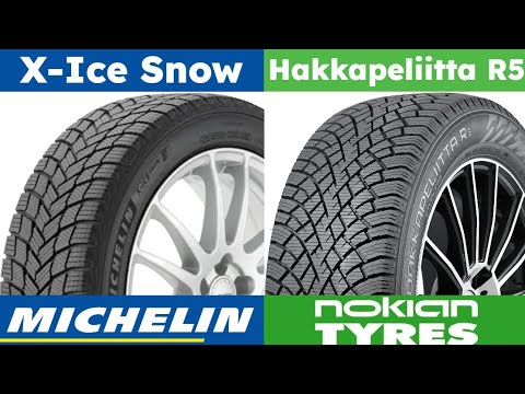 Michelin X Ice Snow vs Nokian Hakkapeliitta R5