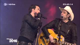 The BossHoss - Don't Gimme That - Silvester 2015 am Brandenburger Tor (Willkommen 2016)