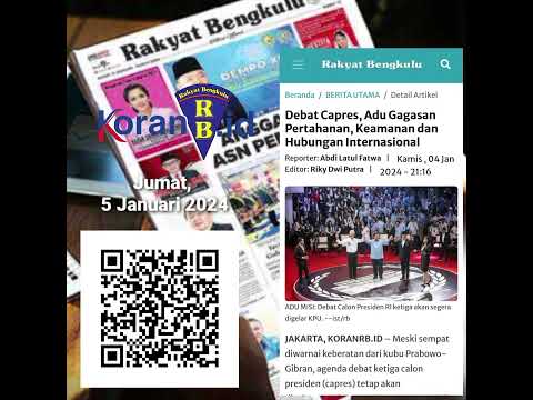 Top News Koran RB, Jumat, 5 Januari 2024