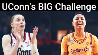 UConn wins ROCK Fight vs Duke - Now A BIG Challenge - USC and their size