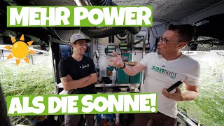 Mit SANlight LEDs mehr Licht als die Sonne im Eden LAB?| Wir messen die Lichtleistung im GROWZELT