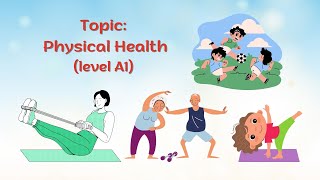 English shadowing | Physical Health | Level A1 | How to improve English