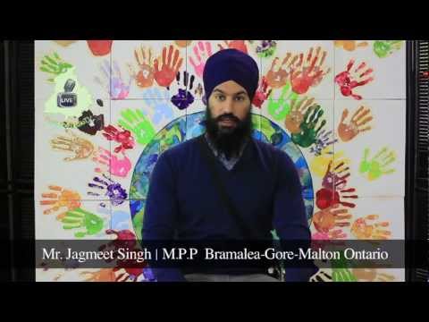 Best wishes from Jagmeet Singh MPP for Punjabi Radio TV.