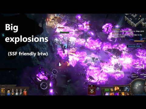 PoE 3.20 - Hexblast Occultist - Build guide / Map showcase