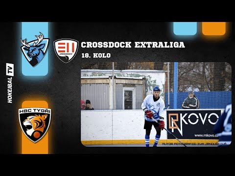 Highlights 18. kola CROSSDOCK Extraligy hokejbalu | SK Hokejbal Letohrad vs HBC Tygři Mladá Boleslav