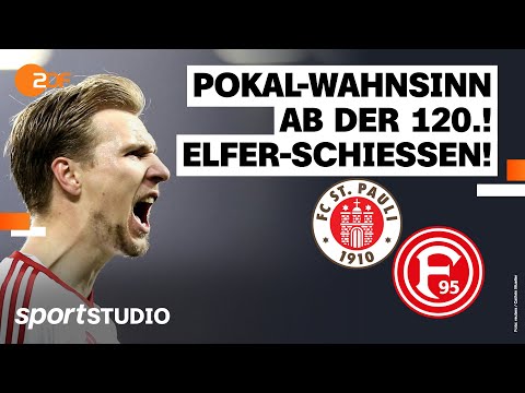 FC St. Pauli – Fortuna Düsseldorf | DFB-Pokal 2023/24, Viertelfinale | sportstudio