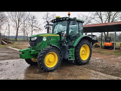 John Deere 6130R + SF1 + SF6000 (1049 üzemóra)