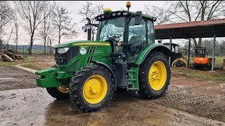 John Deere 6130R + SF1 + SF6000 (1049 üzemóra)