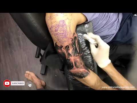 Tattoo Timelapse - Making of Wrath of Shiva Tattoo