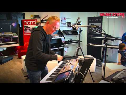 CASIO XW-P1 Sound Demo Clubbing LIVE @ Music Store