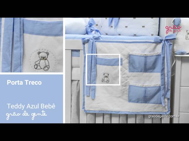 Porta Treco Teddy Azul | Ref: 50377