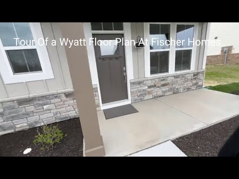 New Homes For Sale In Greenwood Area, Tour of Wyatt Floor Plan ,At Fischer Homes!