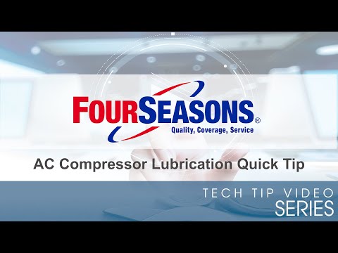 AC Compressor Lubrication Quick Tip