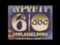 WPVI 6 Philadelphia Sign Off 1991
