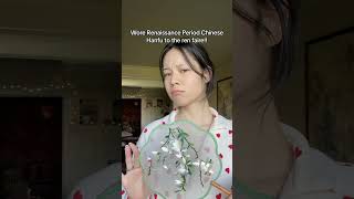 Wearing hanfu at the renaissance fair!! #fashion #renaissance #fashion