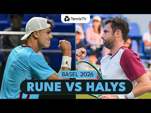 Rune Takes On Halys 💪 | Basel 2026 Highlights