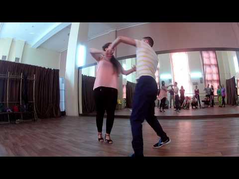 Денис и Лиля Продановы. Zouk Flow Technique. IV Kharkov Z'n'B Fest 2017