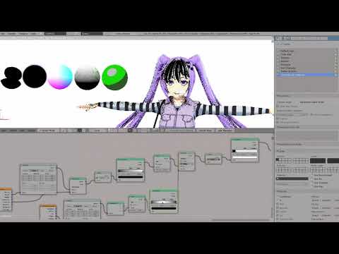 Render passes override material