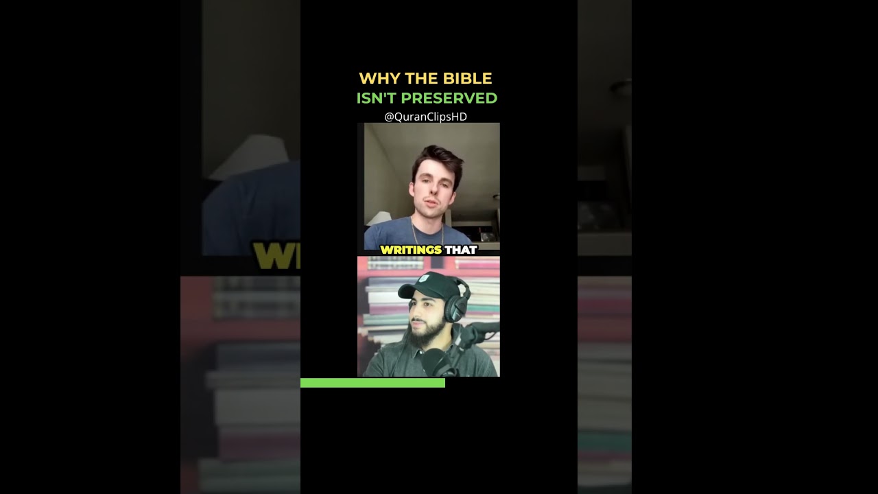 Why The Bible isn't Preserved