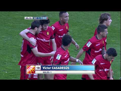 Gol de Víctor en el Real Betis (1-1) RCD Mallorca - HD