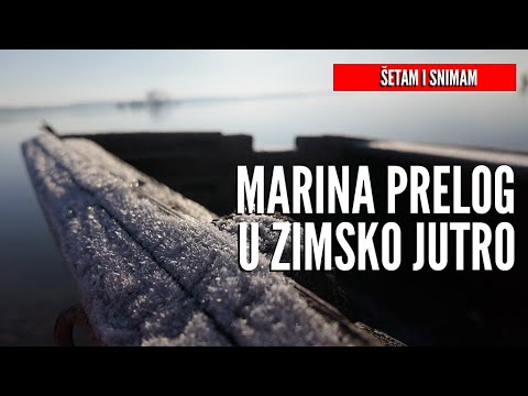 Marina Prelog u sunčano ali hladno zimsko jutro pokazuje svoje predivno čisto lice