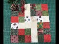Scrappy Christmas Block Week 11 And Free Quilt Pattern