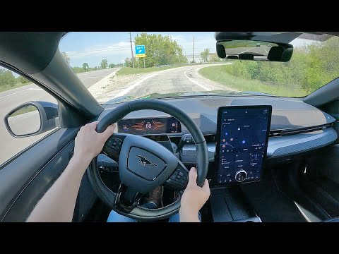 2022 Ford Mustang Mach E GT Performance - POV Test Drive (Binaural Audio)