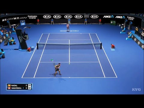 AO Tennis 2 Gameplay (PS4 HD) [1080p60FPS]