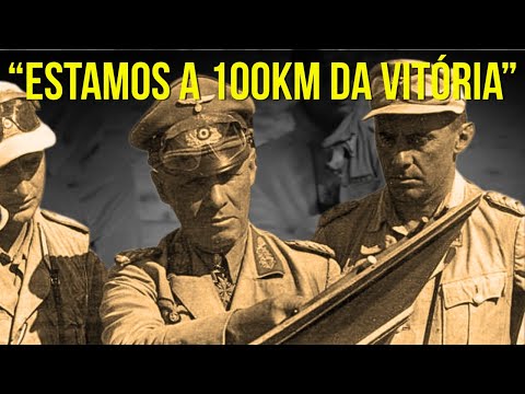 "This is where Rommel lost"—his fuel tanks died 100 km before victory due to sheer fuel consumption.