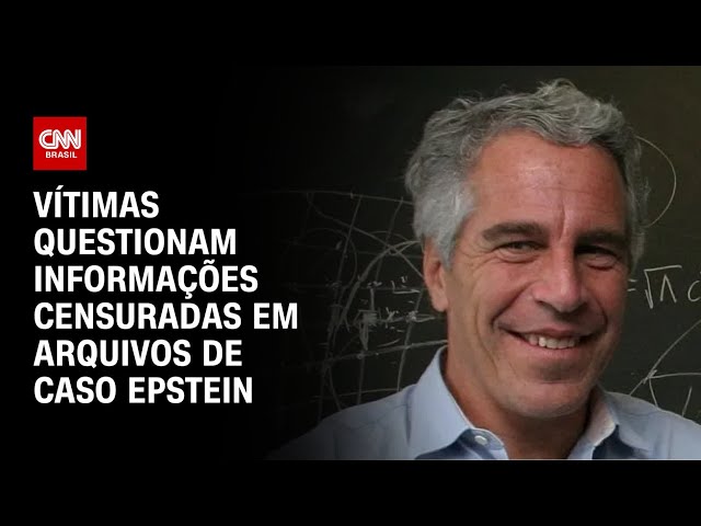 Caso Epstein: Vítimas questionam informações censuradas em arquivos | HORA H