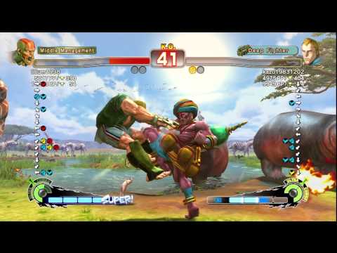 SSF4 AE Ver. 2012: lilium1998 [Dhalsim] vs. kazu19831202 [Abel] - PSN Ranked Match