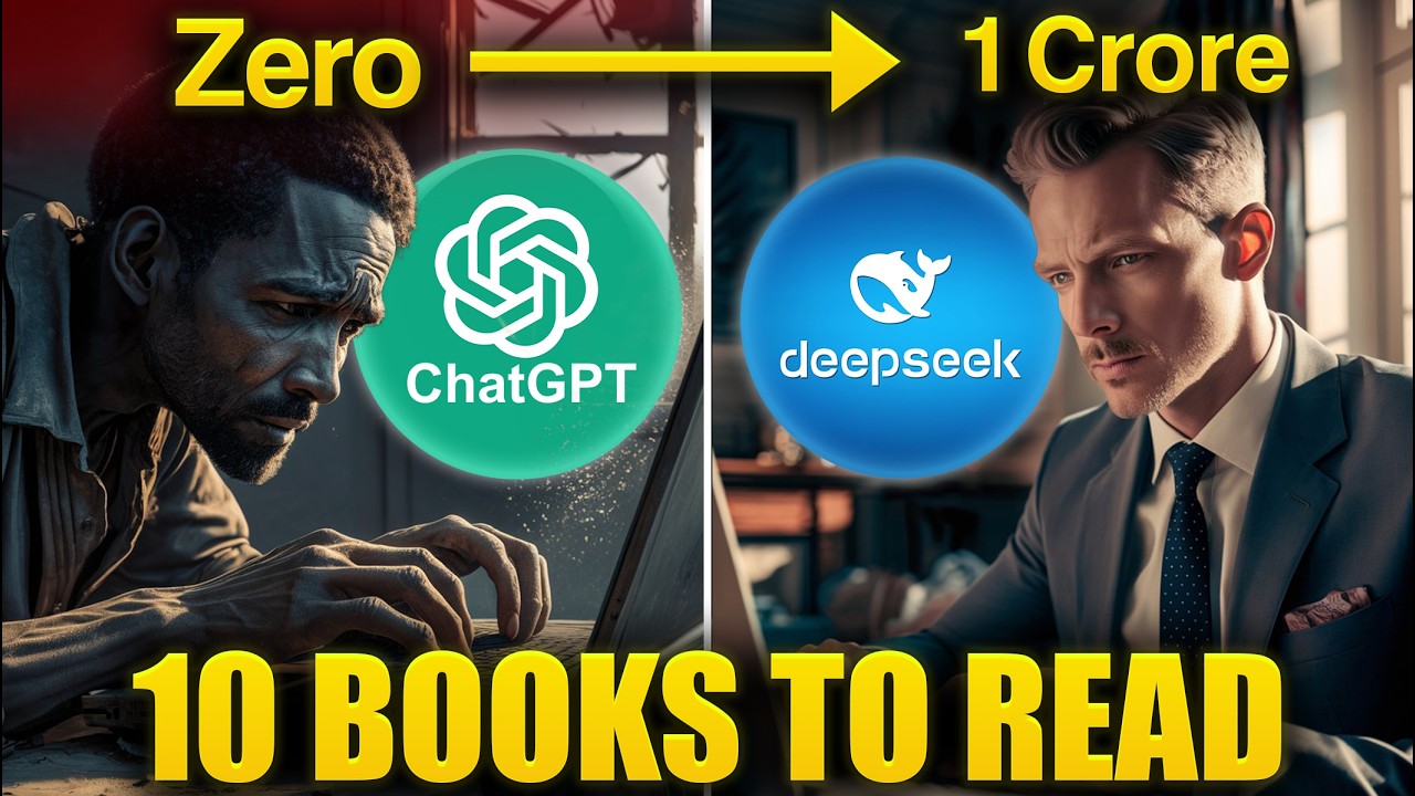 How to Make ₹1 Crore in 2025? | 10 Books to Get Rich | Deepseek vs ChatGPT ! SeeKen