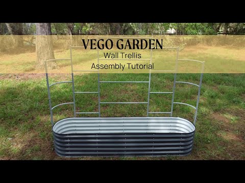 Wall Trellis Assembly Tutorial | Vego Garden