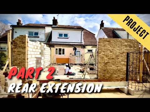 DIY 6m House Extension - Part 2: Floor and Walls