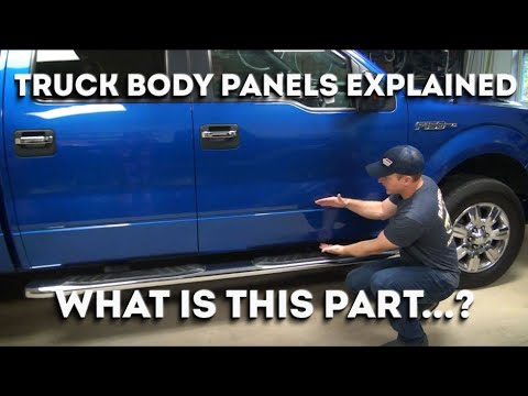 Pickup Body Panel Placement Overview - Where do body panels fit