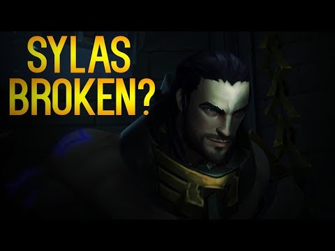 REACTING TO NEW SYLAS CHAMP! YOU WONT BELIEVE....                        LEAGUE OF LEGENDS